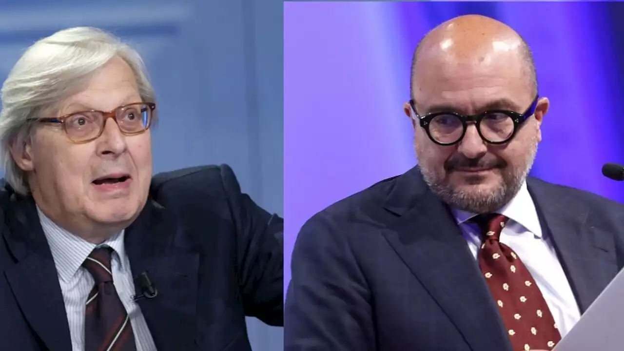 Sangiuliano scarica Sgarbi: 'Sessismo e turpiloquio sempre inammissibili'