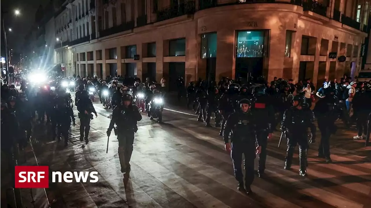 Krawalle in Frankreich - Fünfte Protestnacht verläuft in Frankreich ruhiger