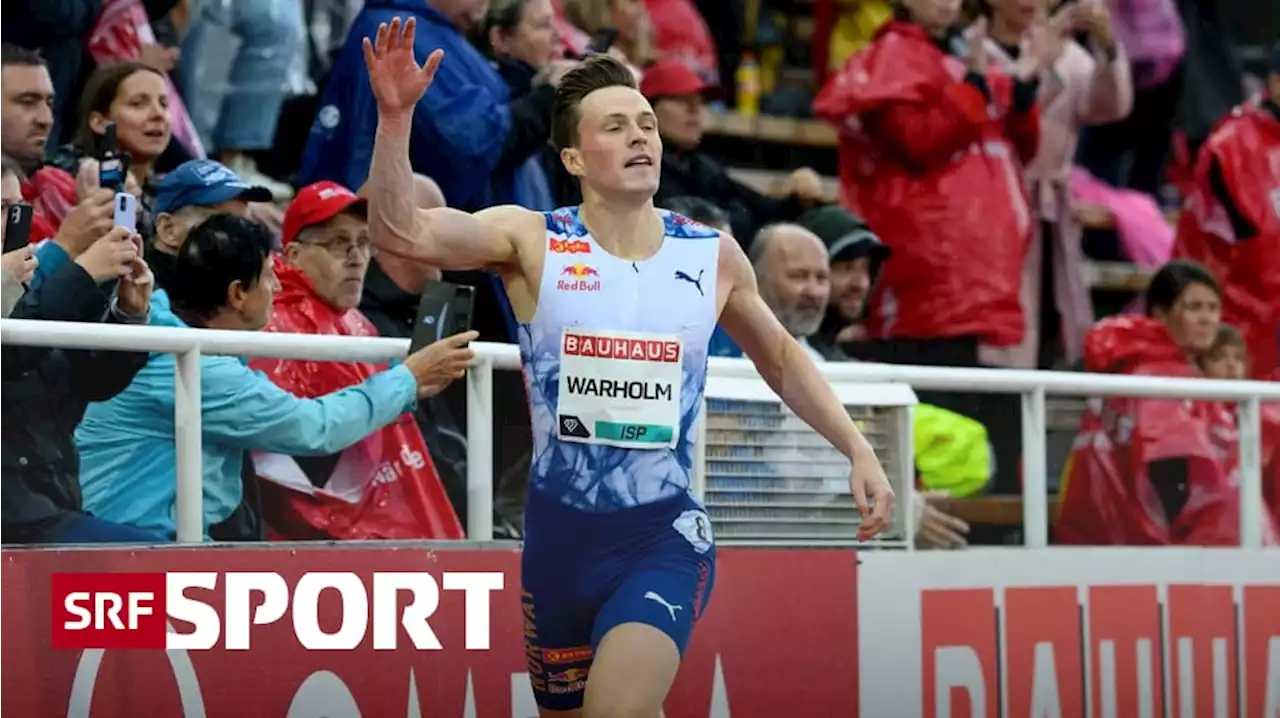 Diamond League in Stockholm - Warholm siegt trotz Demonstranten-Ärger – Ceh weiter unbezwungen