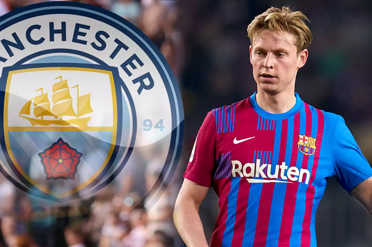 Man City mull over De Jong transfer after Man United interest as Barcelona name price