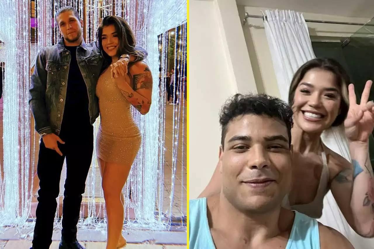 Paulo Costa sparks specualtion about new UFC love triangle by posing with Brian Ortega's fighter ex-girlfriend