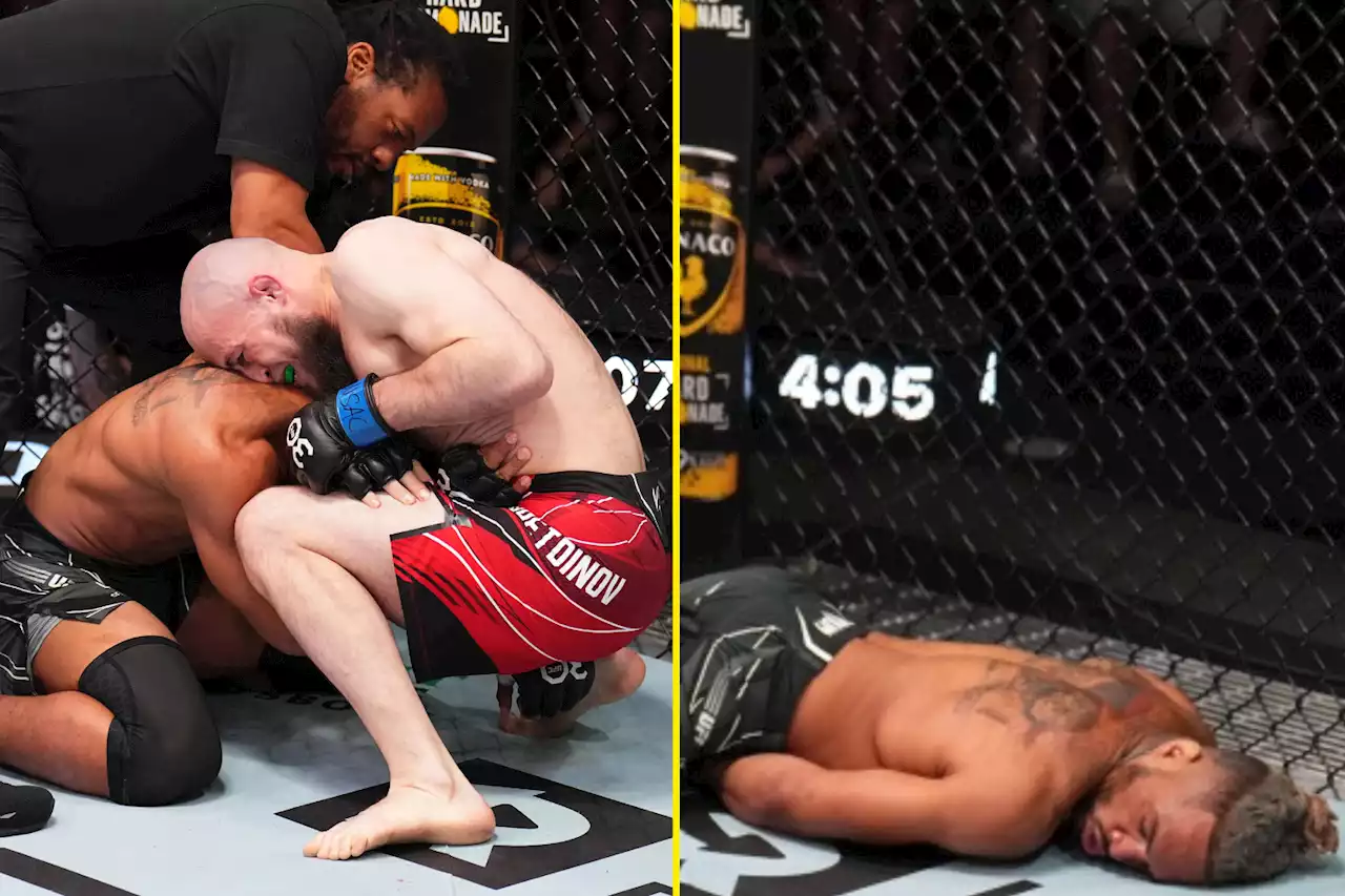 Watch Kevin Lee’s head bounce off the floor in footage of disastrous 55-second UFC return