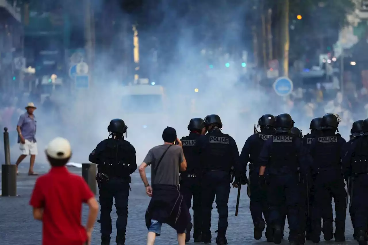 French police fire teargas at protesters as country braces for fifth night of riots