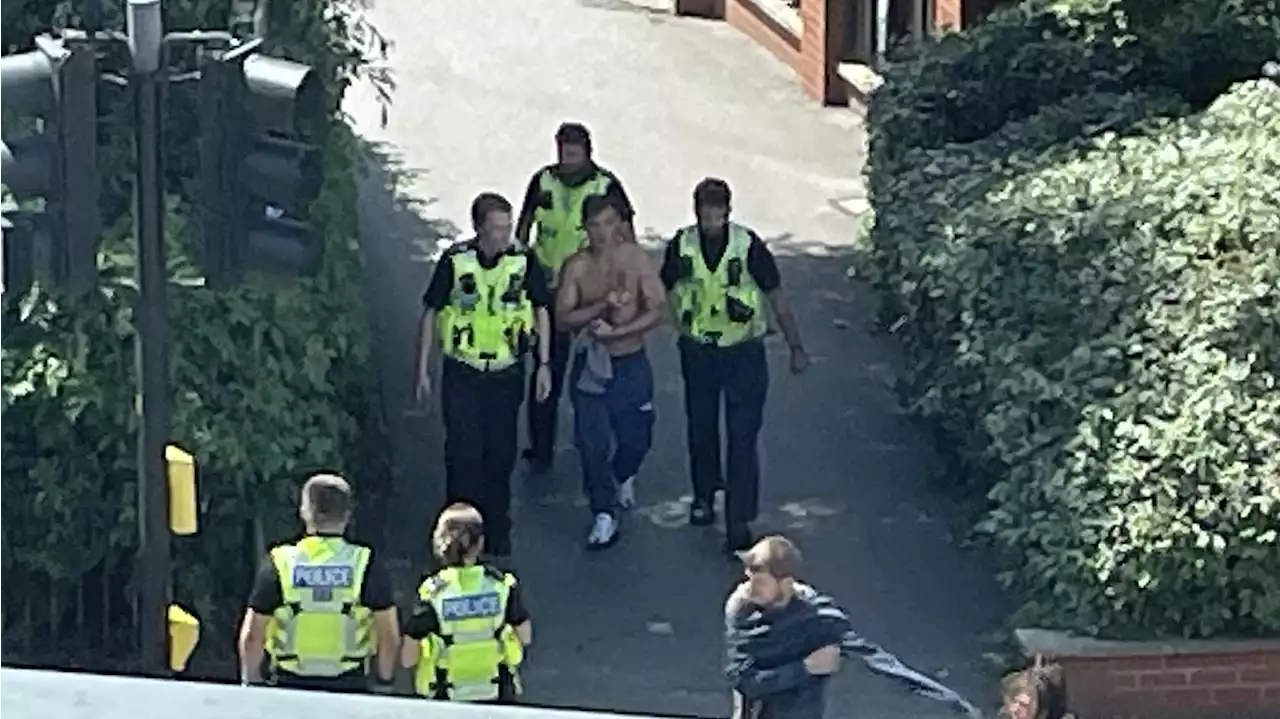 Wanted man arrested in Lincoln after being spotted on CCTV