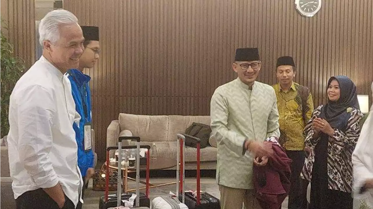 Ganjar-Sandiaga Bertemu di Tanah Suci, Mardiono Berharap Jadi Sinyal Penunjukkan Cawapres di Pilpres - Tribunnews.com