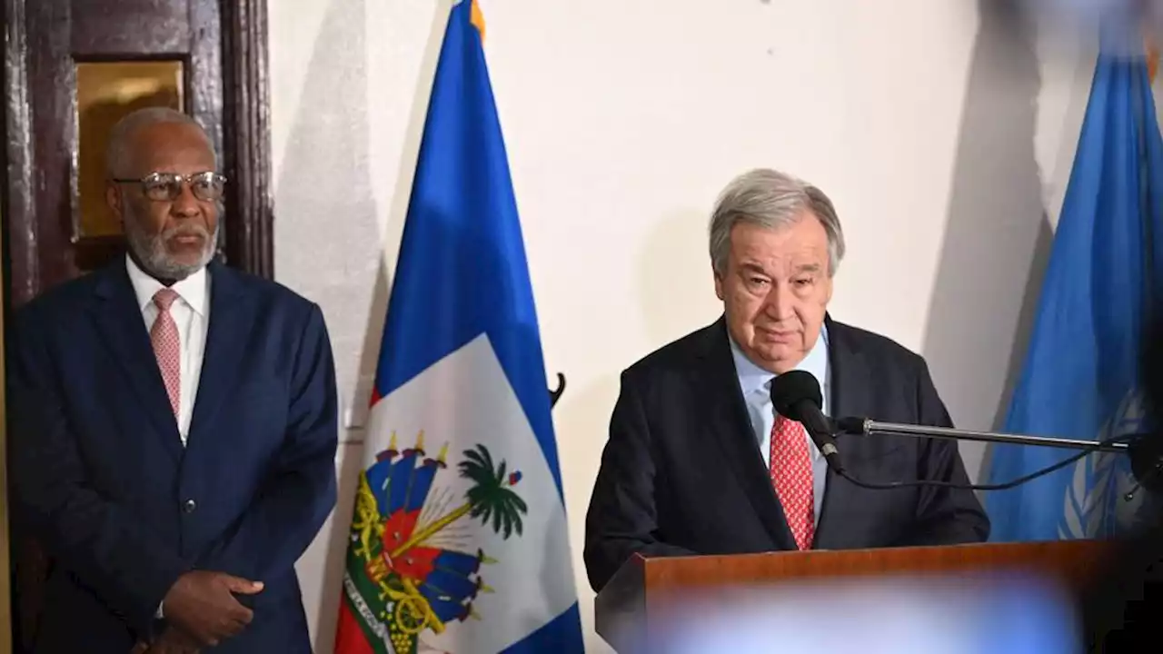 UN chief urges world to make troubled Haiti 'top priority'