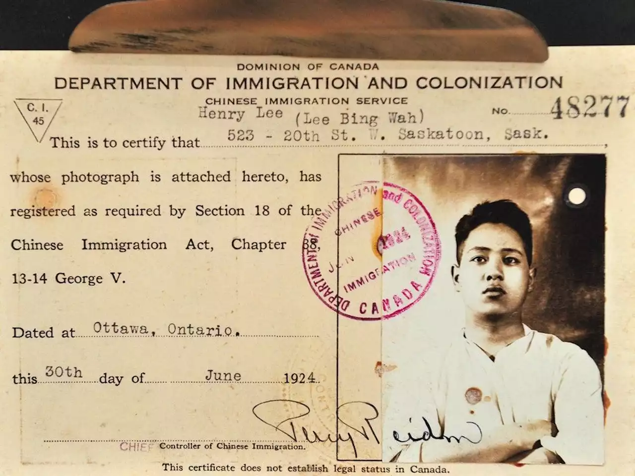 'Paper Trail' exhibit opens in Vancouver 100 years after the 1923 Chinese Exclusion Act