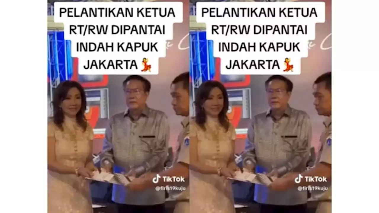 Viral Pelantikan Ketua RT/RW di PIK Mewah Bak Pelantikan Gubernur