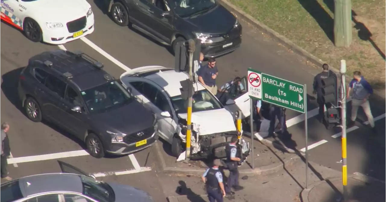 Dramatic car chase across multiple Sydney suburbs ends