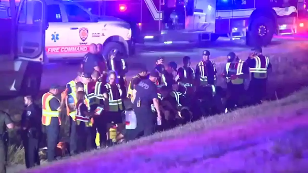 12 migrants found huddled in stolen 18-wheeler after short chase in San Antonio