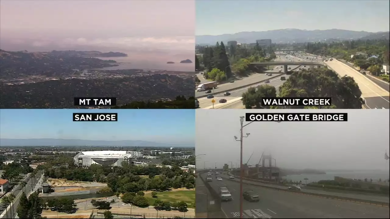 Air quality advisory issued for Bay Area due to smoke from Oregon wildfire