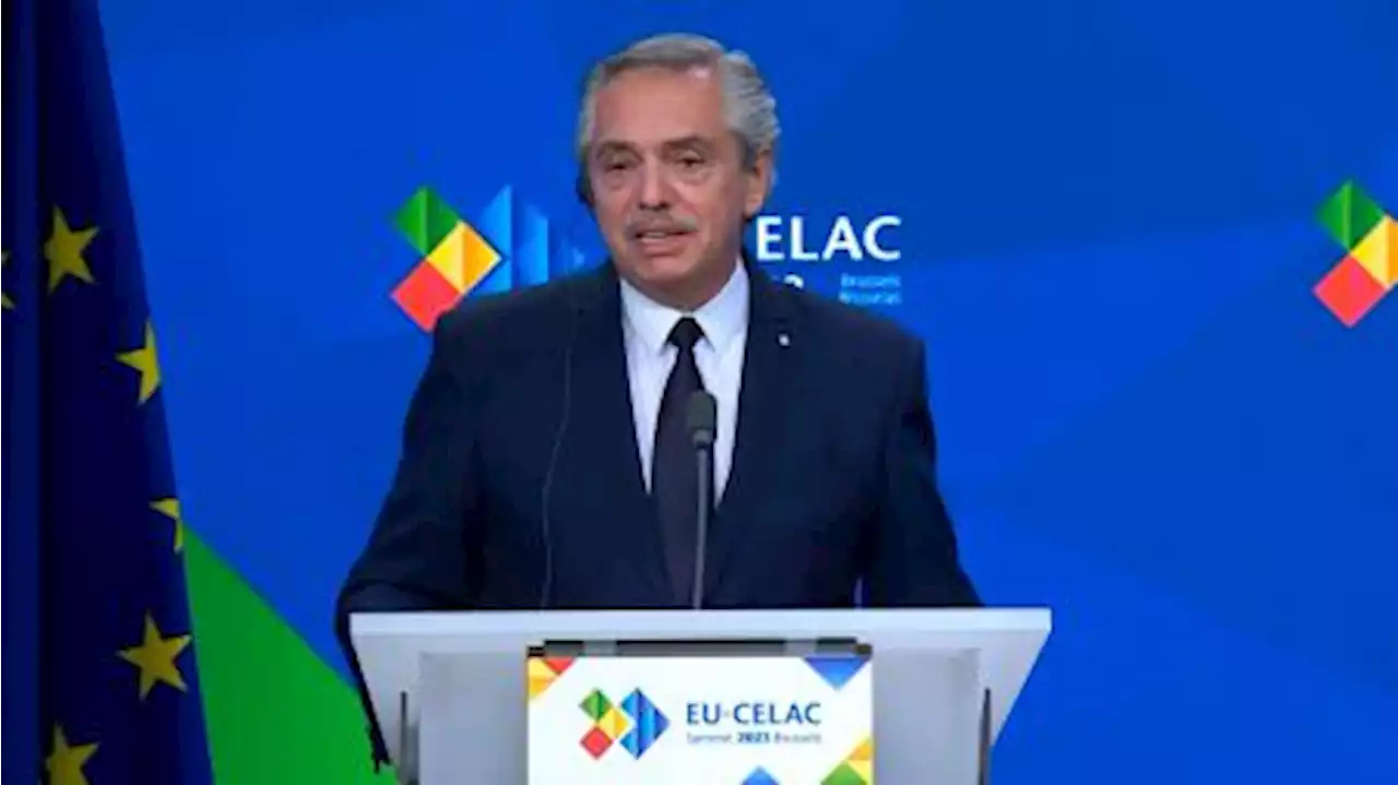 Fernández analizó con parlamentarios europeos la cumbre UE-Celac y acuerdo UE-Mercosur