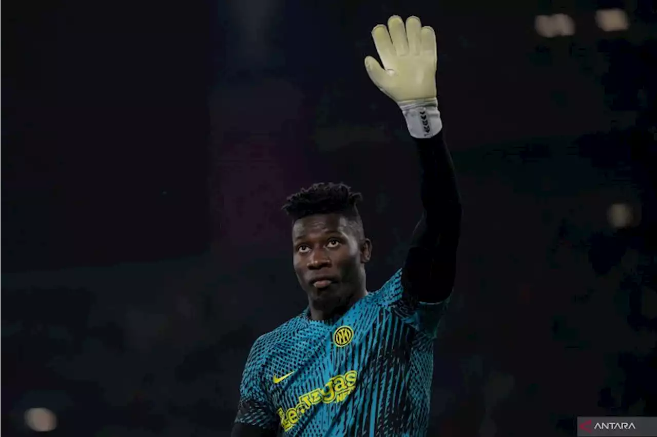 Manchester United resmi umumkan transfer Andre Onana dari Inter Milan