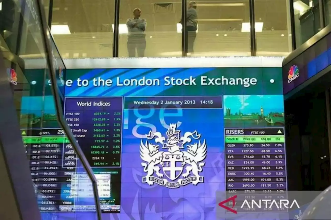 Saham Inggris untung hari ke-3, indeks FTSE 100 bertambah 0,76 persen