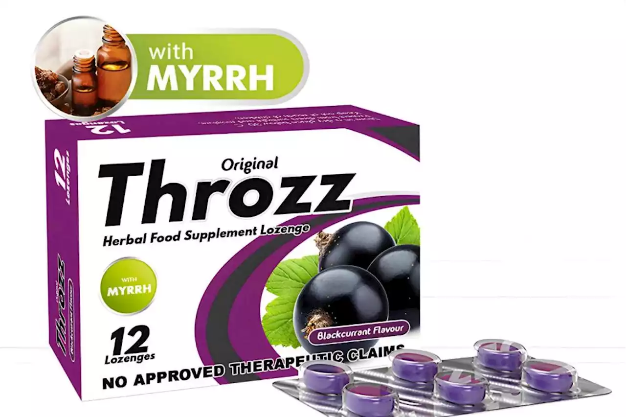 Experience the power of myrrh with Throzz lozenges | BMPlus