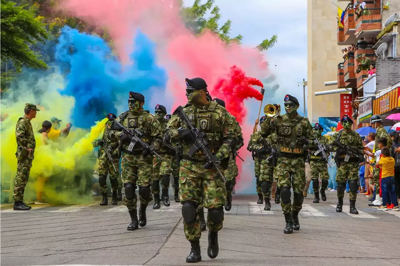 EN VIVO Desfile militar del 20 de julio por la Independencia de