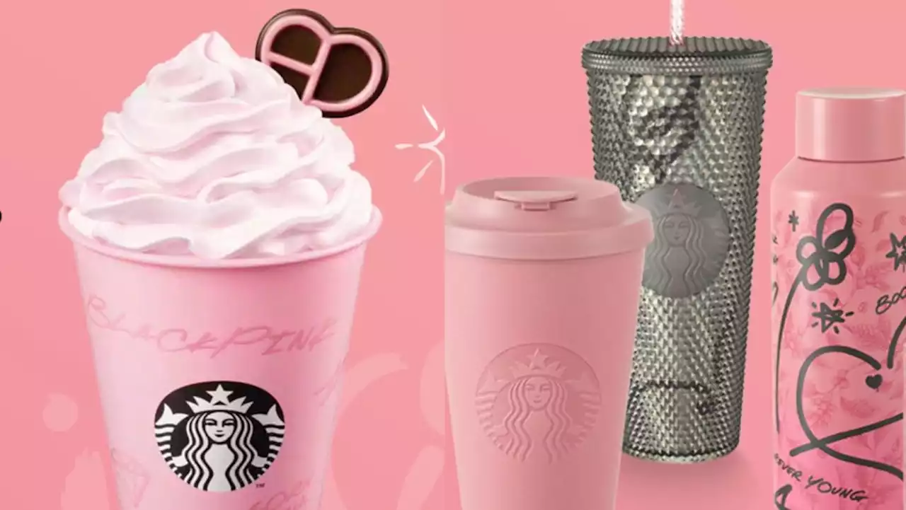 Starbucks will have a limited-edition Blackpink drink and merchandise from Jul 25