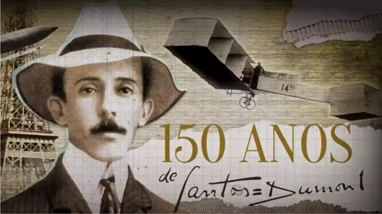 Brasil celebra 150 anos de Santos Dumont, o “pai da aviação“, nesta quinta-feira