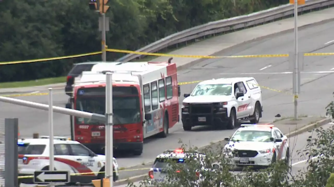 Pedestrian killed in collision involving OC Transpo bus in Ottawa's east end