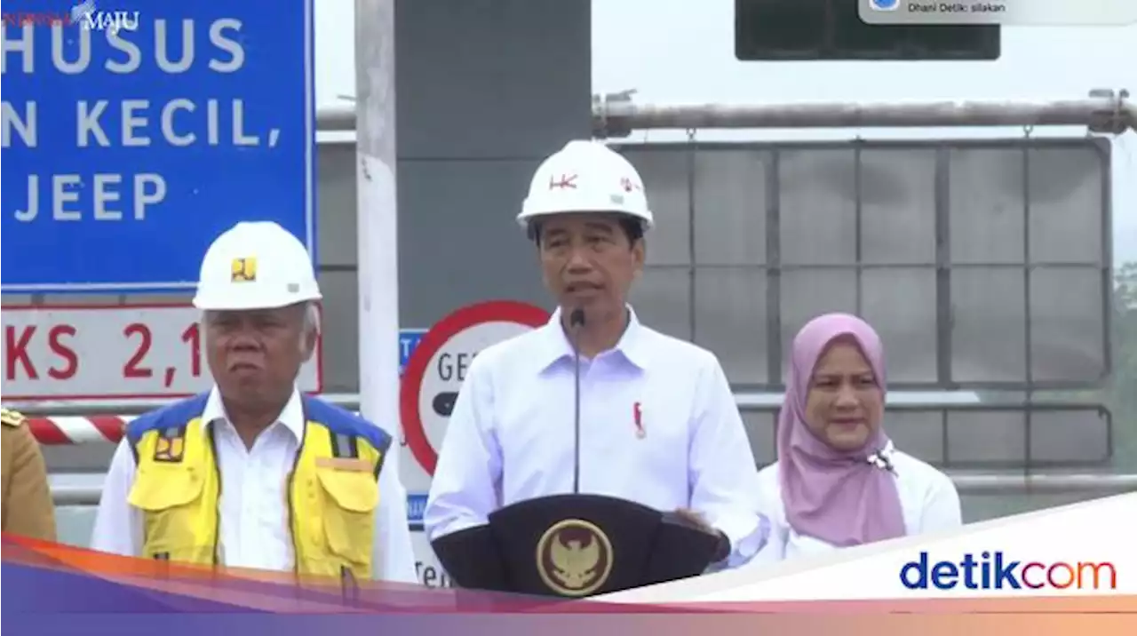 Tol Bengkulu-Taba Penanjung Telan Dana Rp 4,8 T, Jokowi: Alhamdulillah Selesai