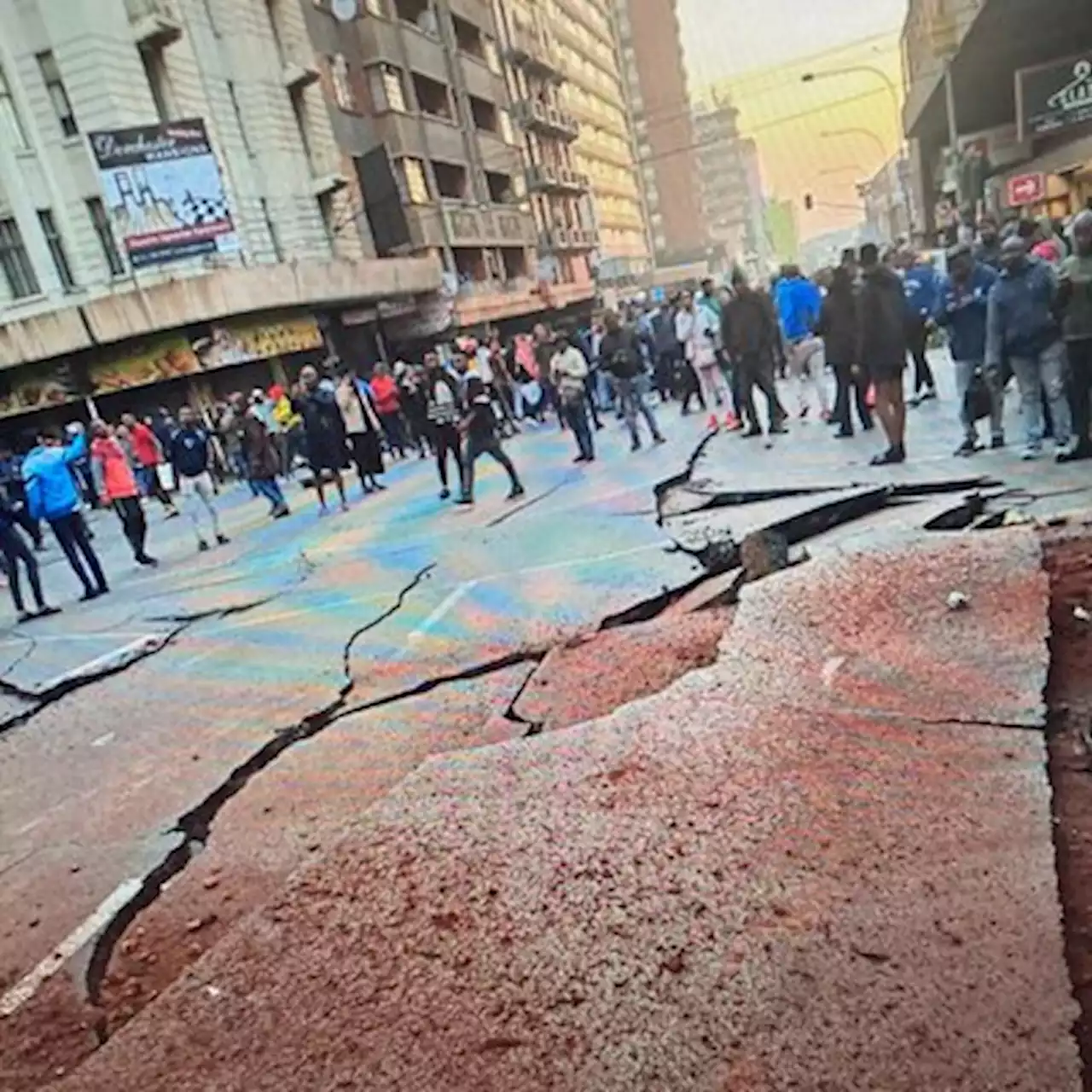 WATCH: Explosion rocks Joburg CBD, several injured