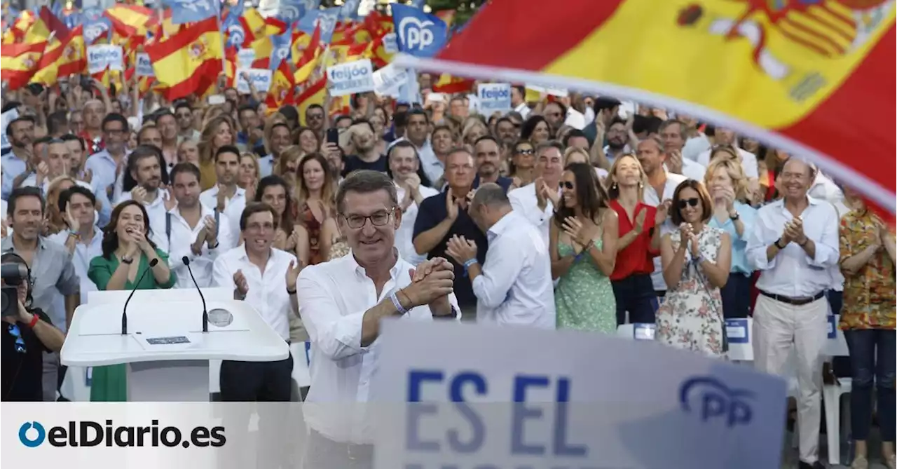 Feijóo carga contra Yolanda Díaz: 'Viendo la vicepresidenta que lleva el empleo, de maquillaje sabe mucho'