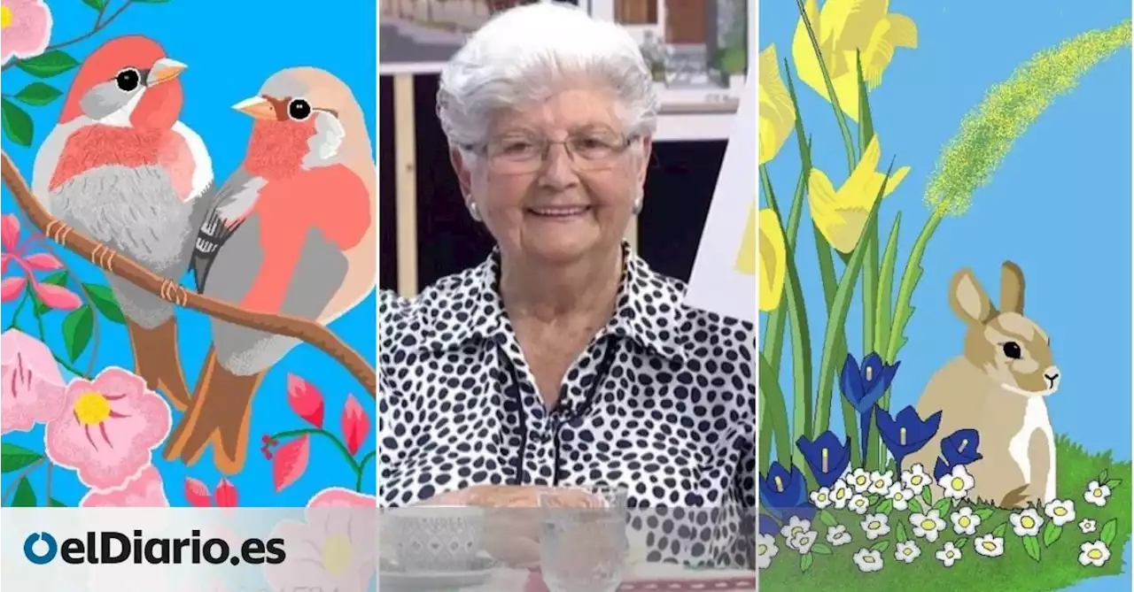 Muere Concha García Zaera, 'la abuela del Paint' que conquistó internet con sus dibujos