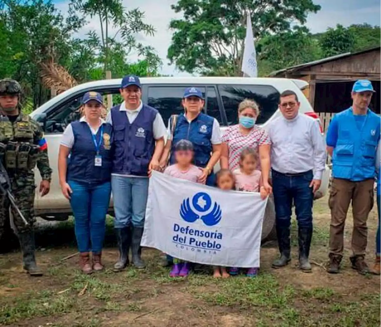 Liberadas las dos niñas secuestradas por las disidencias de ‘Iván Mordisco’