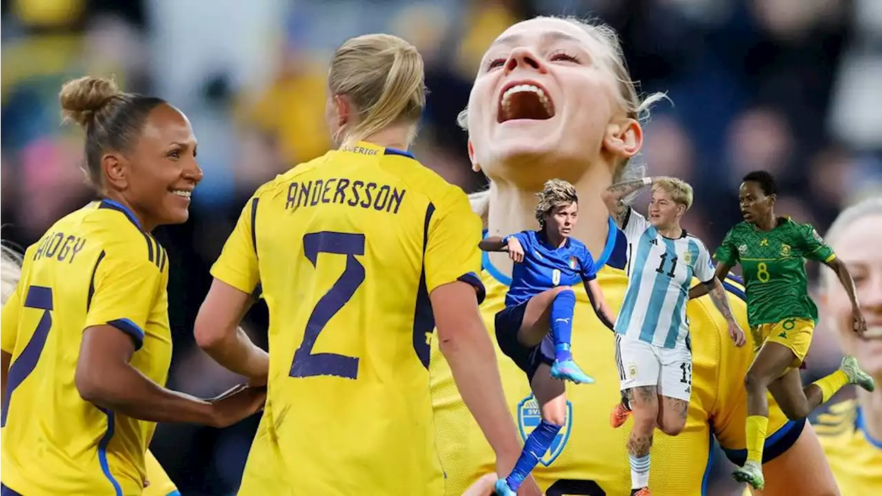 Här är Sveriges motståndare i fotbolls-VM