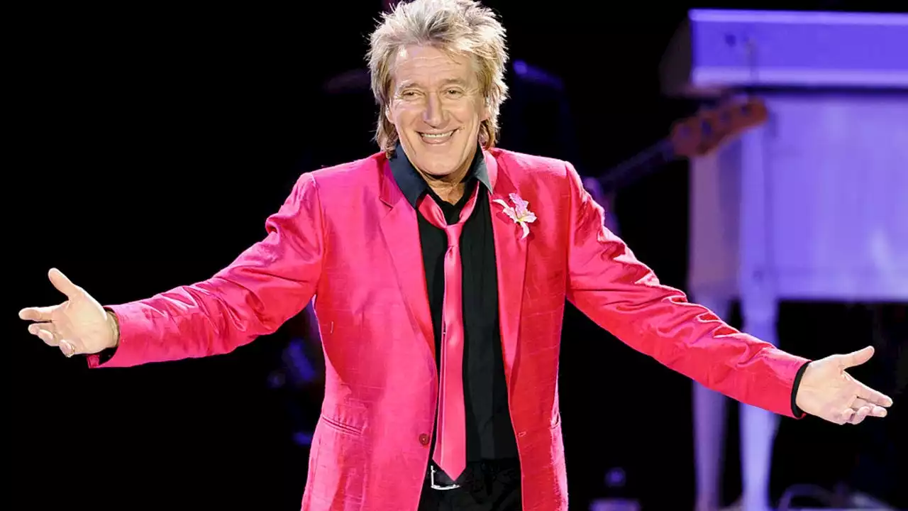 Rod Stewart Poses for Rare Family Pic With His Kids and Grandkids