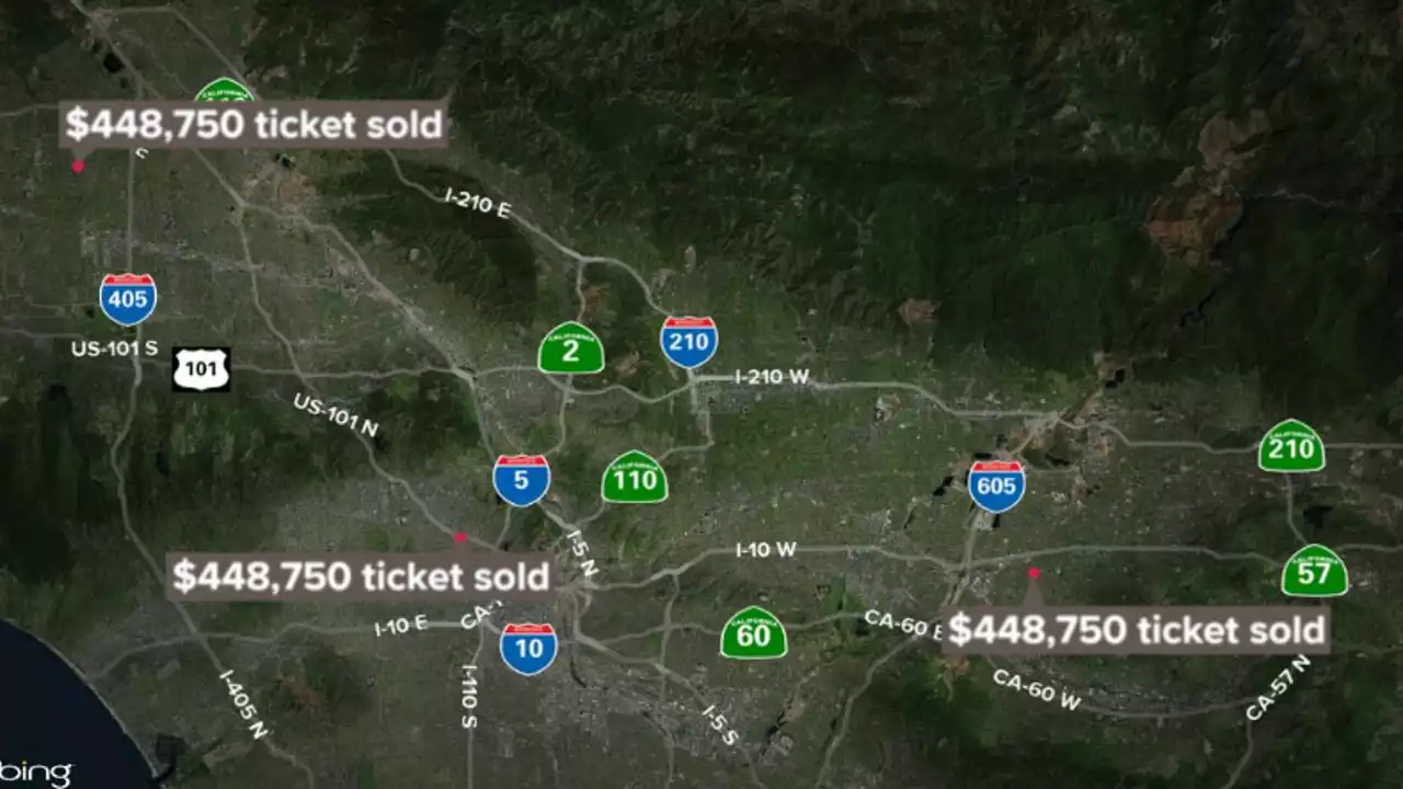 Powerball winners: Seven tickets worth over $400,000 each sold in California