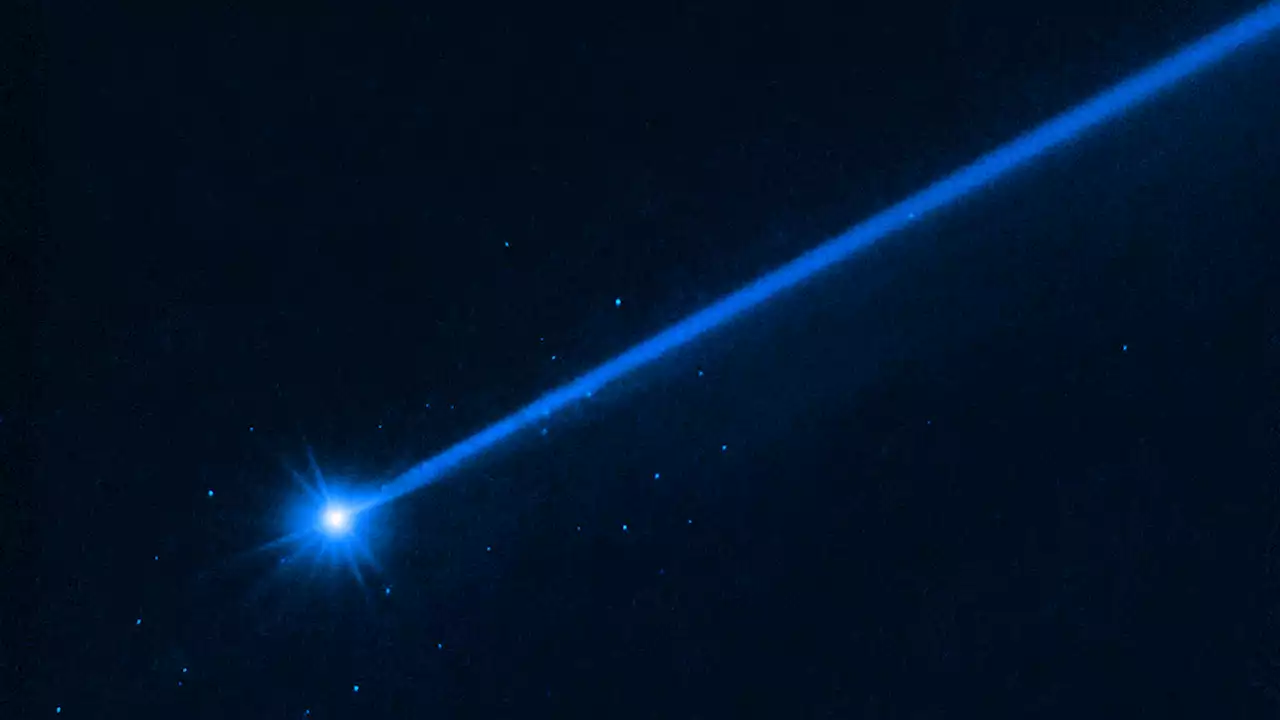 Hubble Spots ‘Boulder Cloud’ From NASA’s Asteroid-Smashing DART Mission