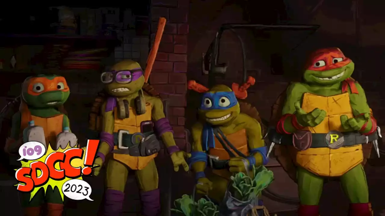 Teenage Mutant Ninja Turtles Brings Mutant Mayhem in New Comic-Con Clip