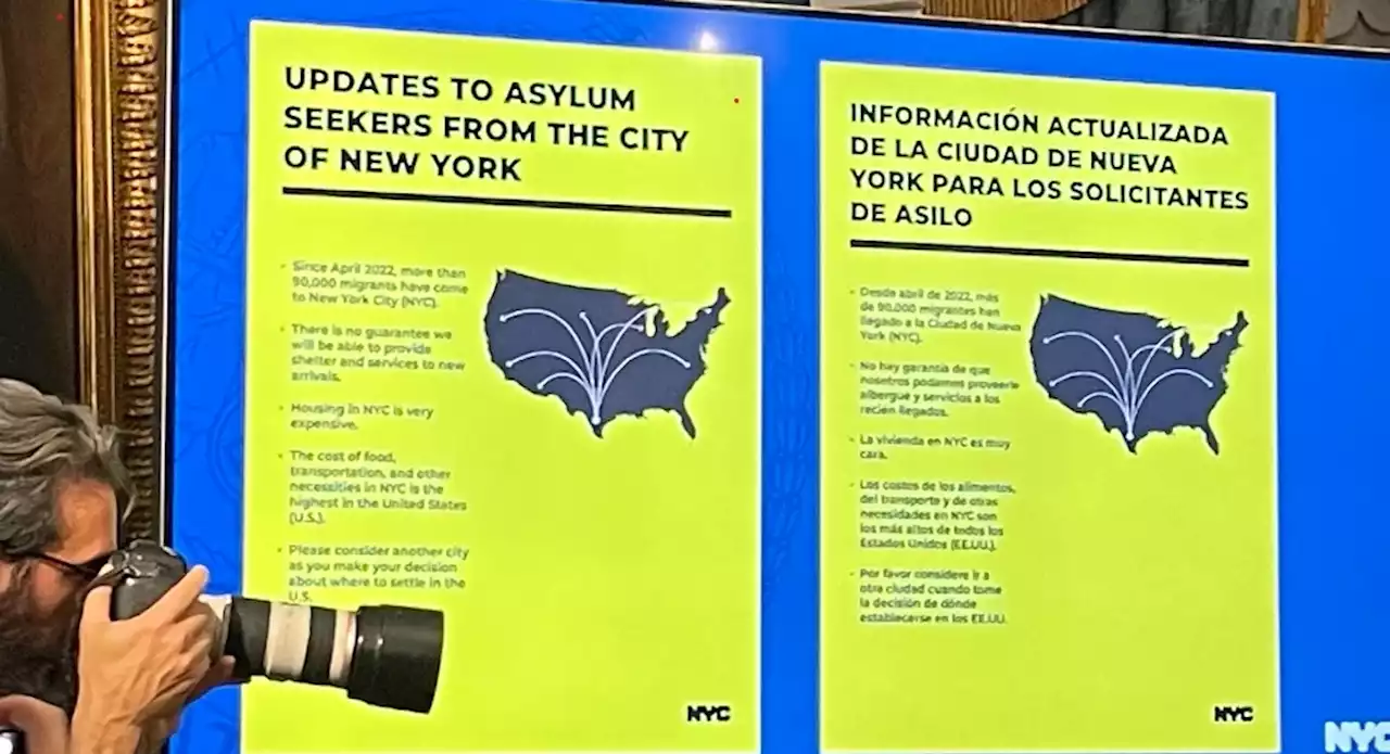 NYC urges migrants at the border to go elsewhere claiming high rent, cost of living