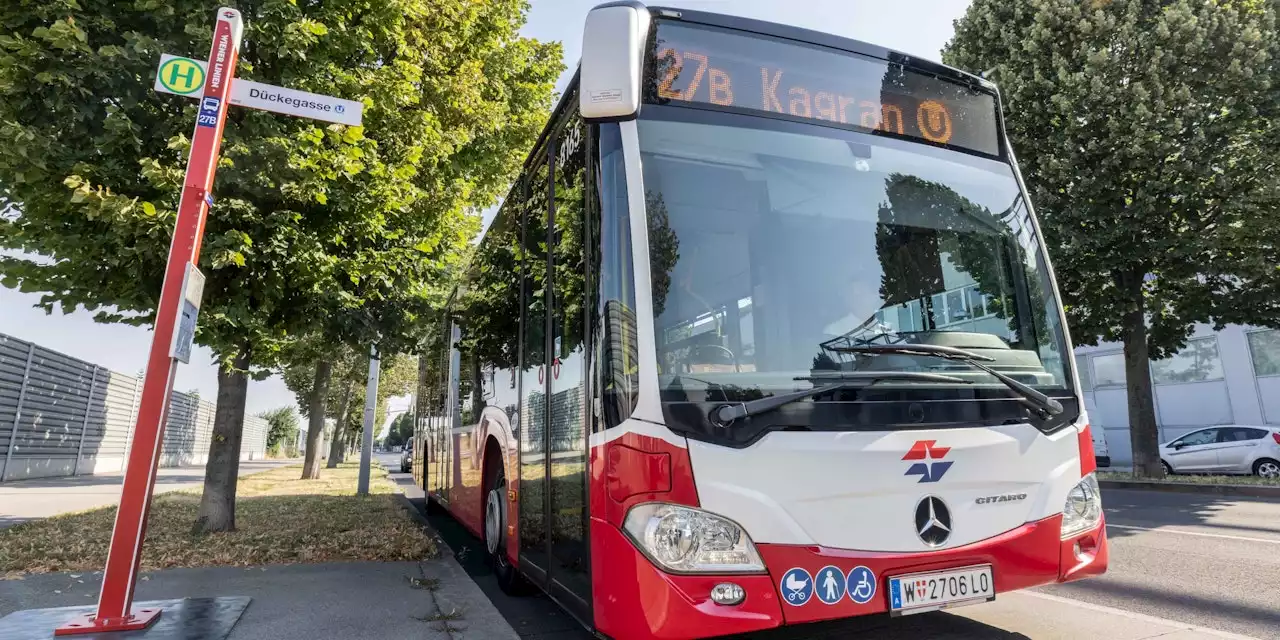 27B: Neue Buslinie für Floridsdorf schon bald unterwegs