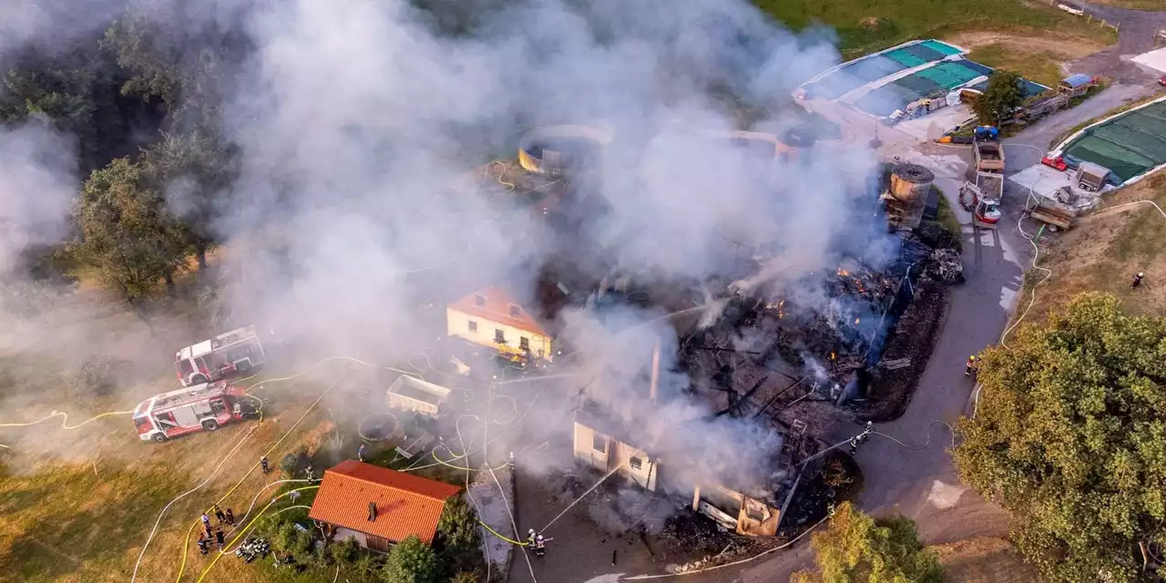 Elektrischer Defekt löste Brand am Bauernhof aus