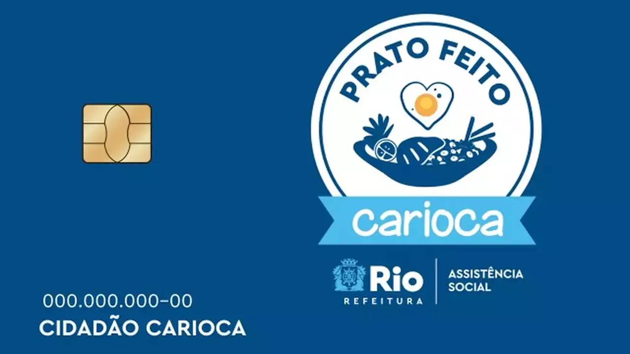 Prefeitura do Rio encerra cartão do Prato Feito Carioca e orienta população a procurar cozinhas comunitárias