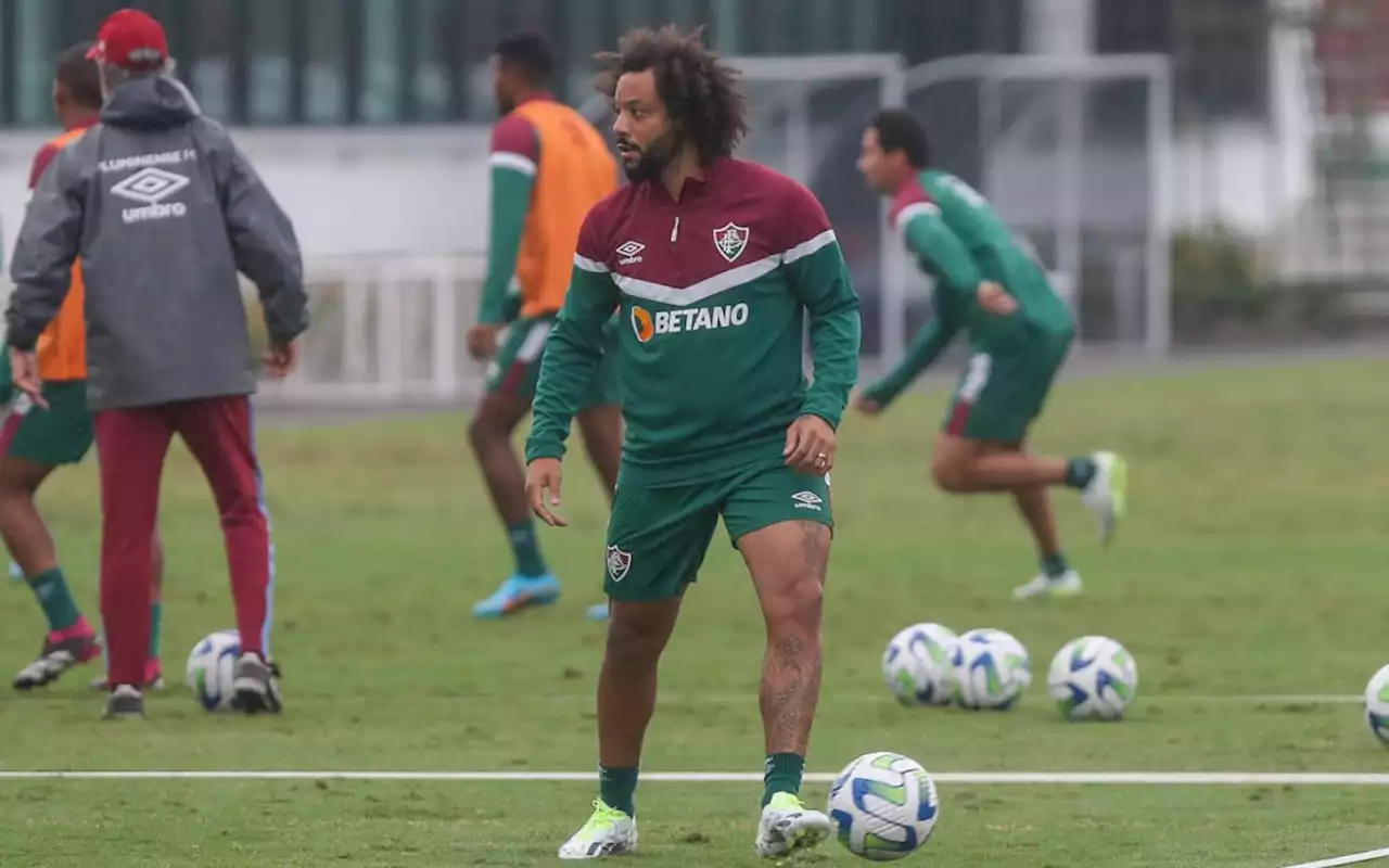 Marcelo é reavaliado e treina normalmente em reapresentação do Fluminense | Fluminense | O Dia