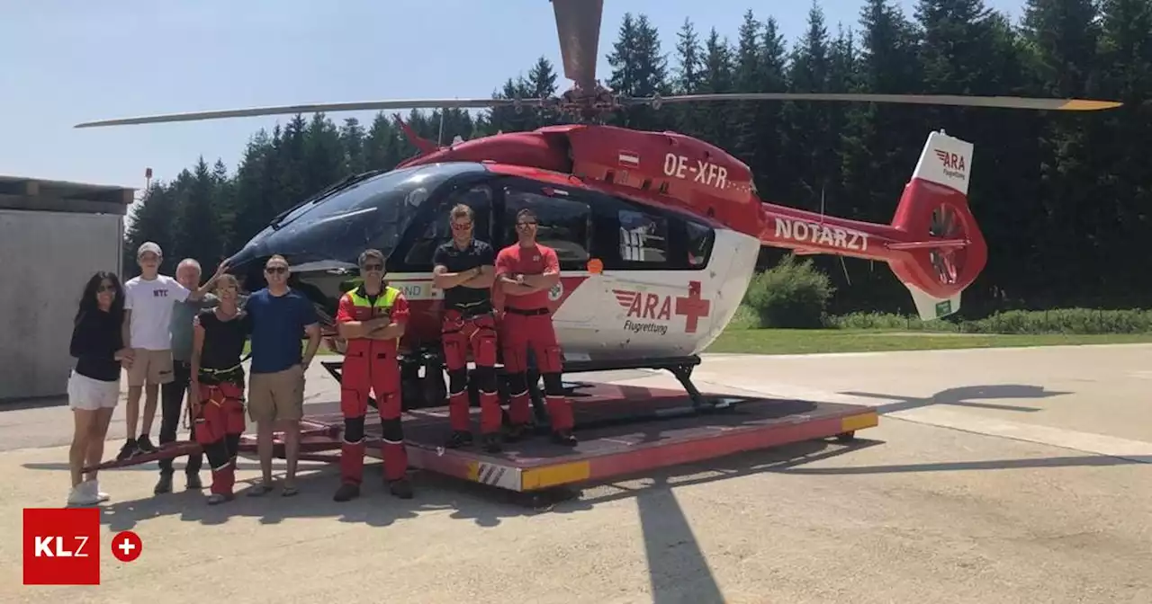 Badeunfall auf Schulsportwoche: Steirisches Badeopfer besuchte seine Retter in Kärnten