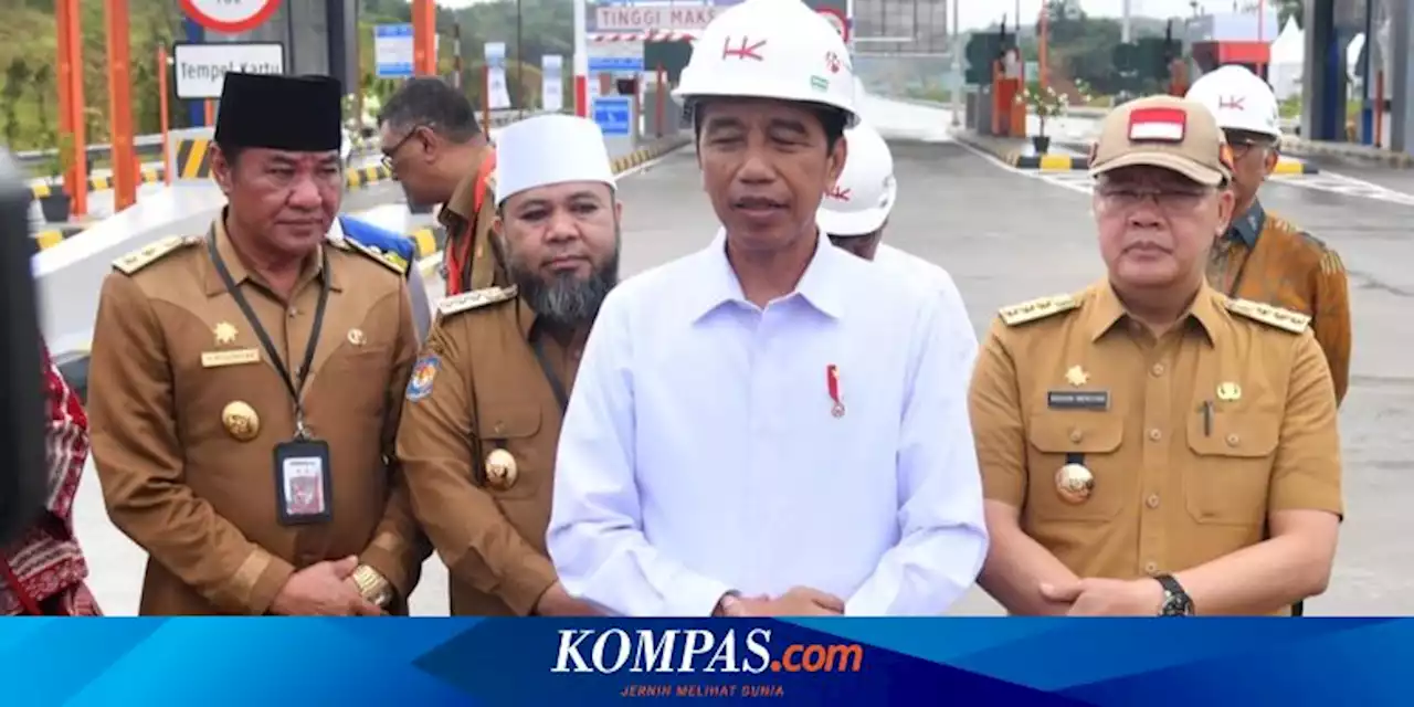 Soal Jalan Rusak, Jokowi: Di Semua Provinsi Mulai Perbaikan