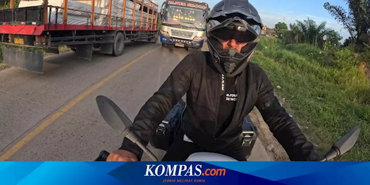 WNA Slovakia Keliling Dunia Pakai Motor Listrik Dimulai dari Indonesia