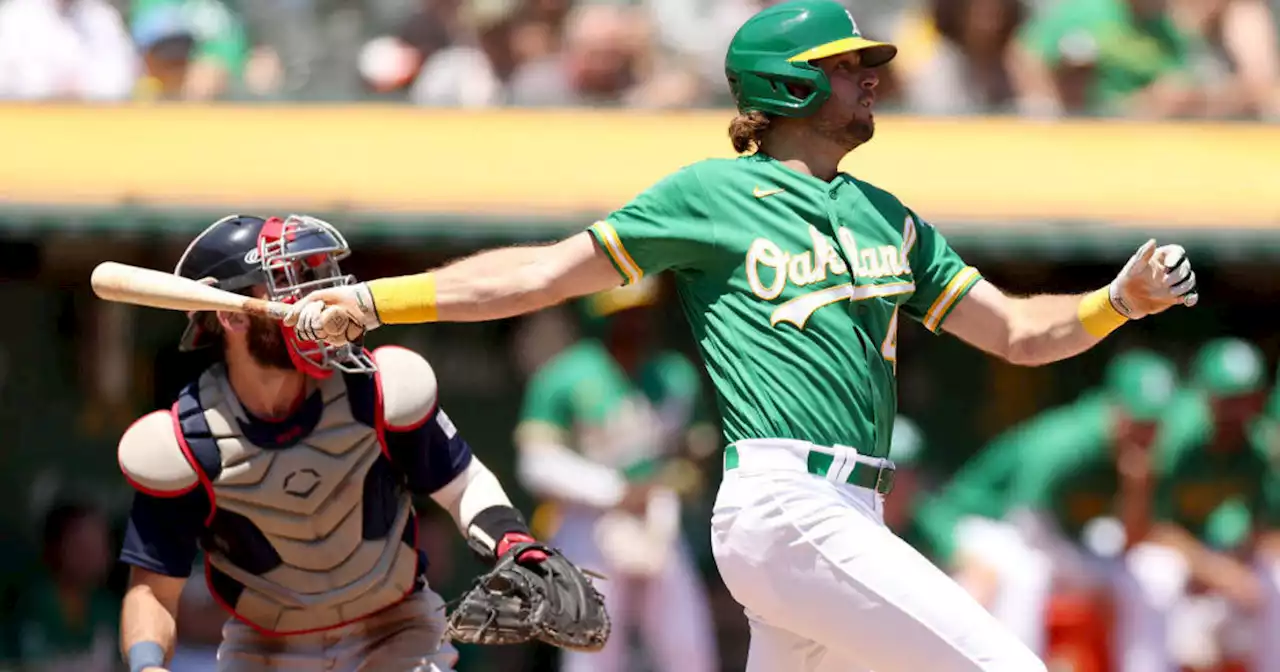 A's hit 3 two-run homers, beat Red Sox in series finale