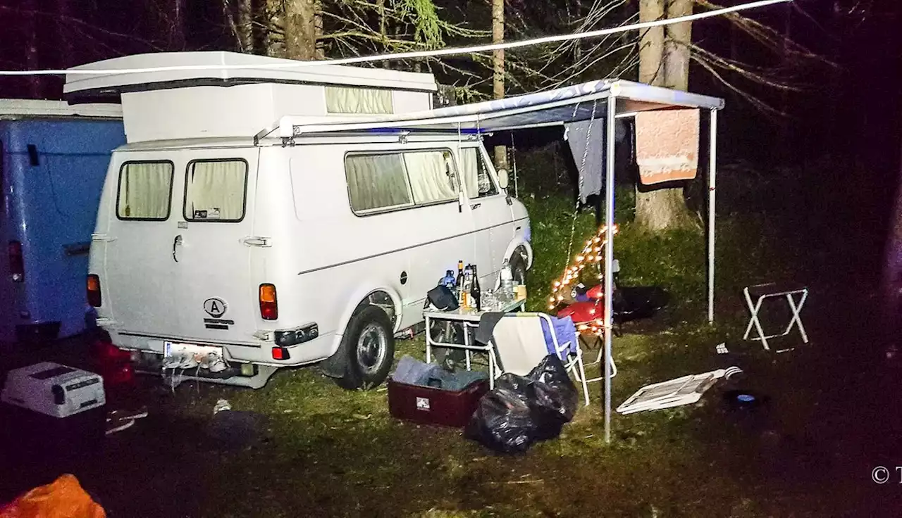 Dreiste Camper im Wald: „Strafe schreckt nicht ab“