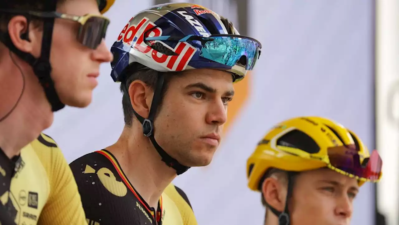 VIDEO. Tour de France 2023 : 'Ma place est désormais à la maison' Wout van Aert quitte la Grande Boucle pour rejoindre sa femme enceinte