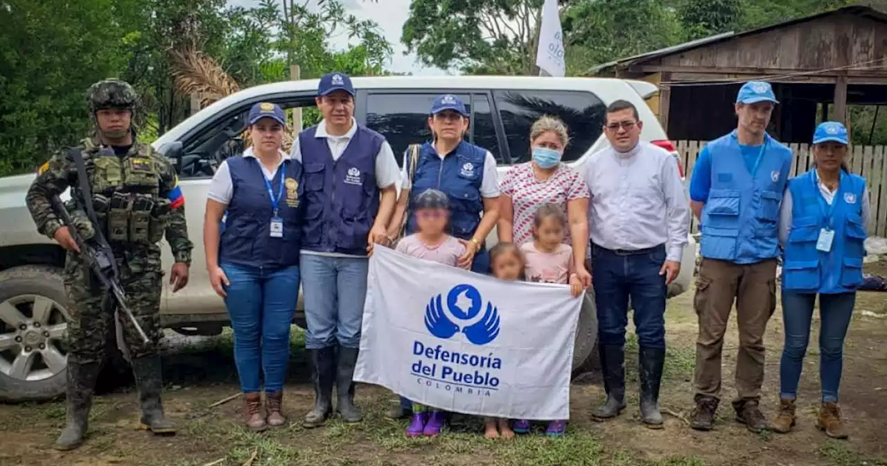 Liberan a dos niñas secuestradas por disidencias de las Farc en Arauca