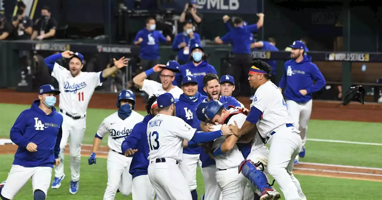 'You didn’t get the icing on the cake.' Dodgers recall muted celebration of 2020 title