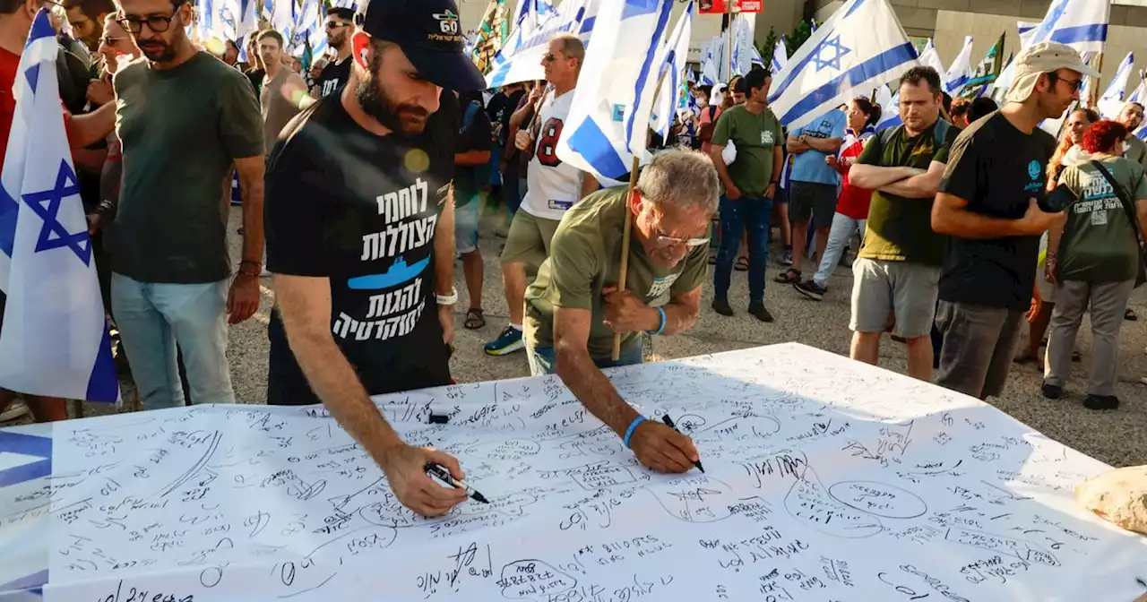 De Tel-Aviv à Jérusalem, une marche pour protester contre la réforme judiciaire