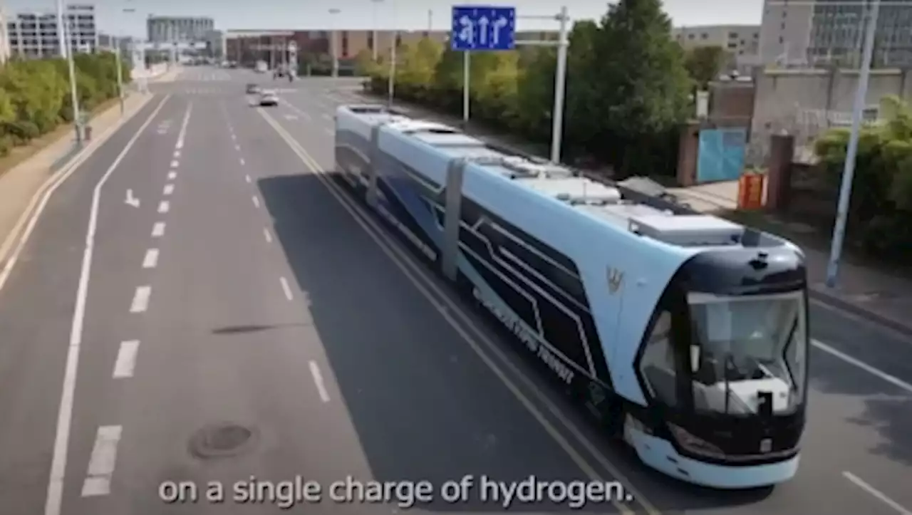 ART: World’s first hydrogen-powered smart tram begins journey to Sarawak (VIDEO)