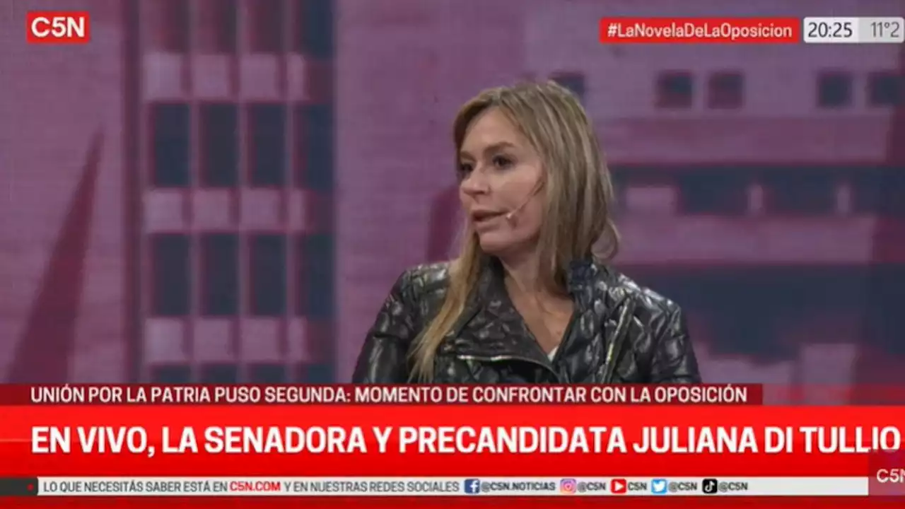 Juliana Di Tullio en C5N: “Massa es un trabajador incansable”