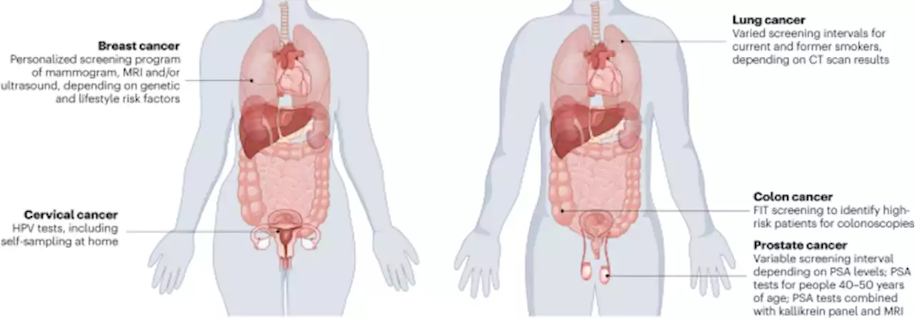 Clinical trials assess a precision-medicine approach to cancer screening - Nature Medicine